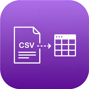 CSV to Excel converter icon - convert CSV files to Excel
